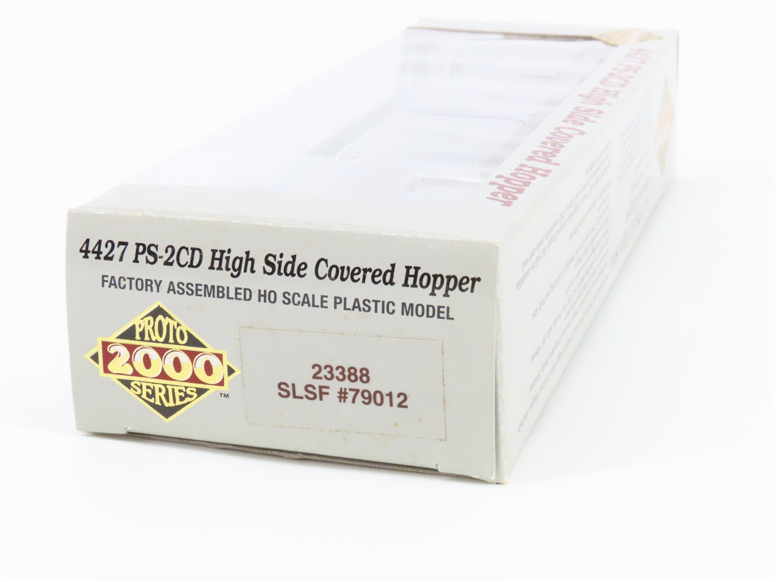 HO Scale PROTO 2000 23388 SLSF Frisco Railroad 3-Bay Covered Hopper #79012