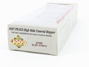 HO Scale PROTO 2000 23388 SLSF Frisco Railroad 3-Bay Covered Hopper #79012