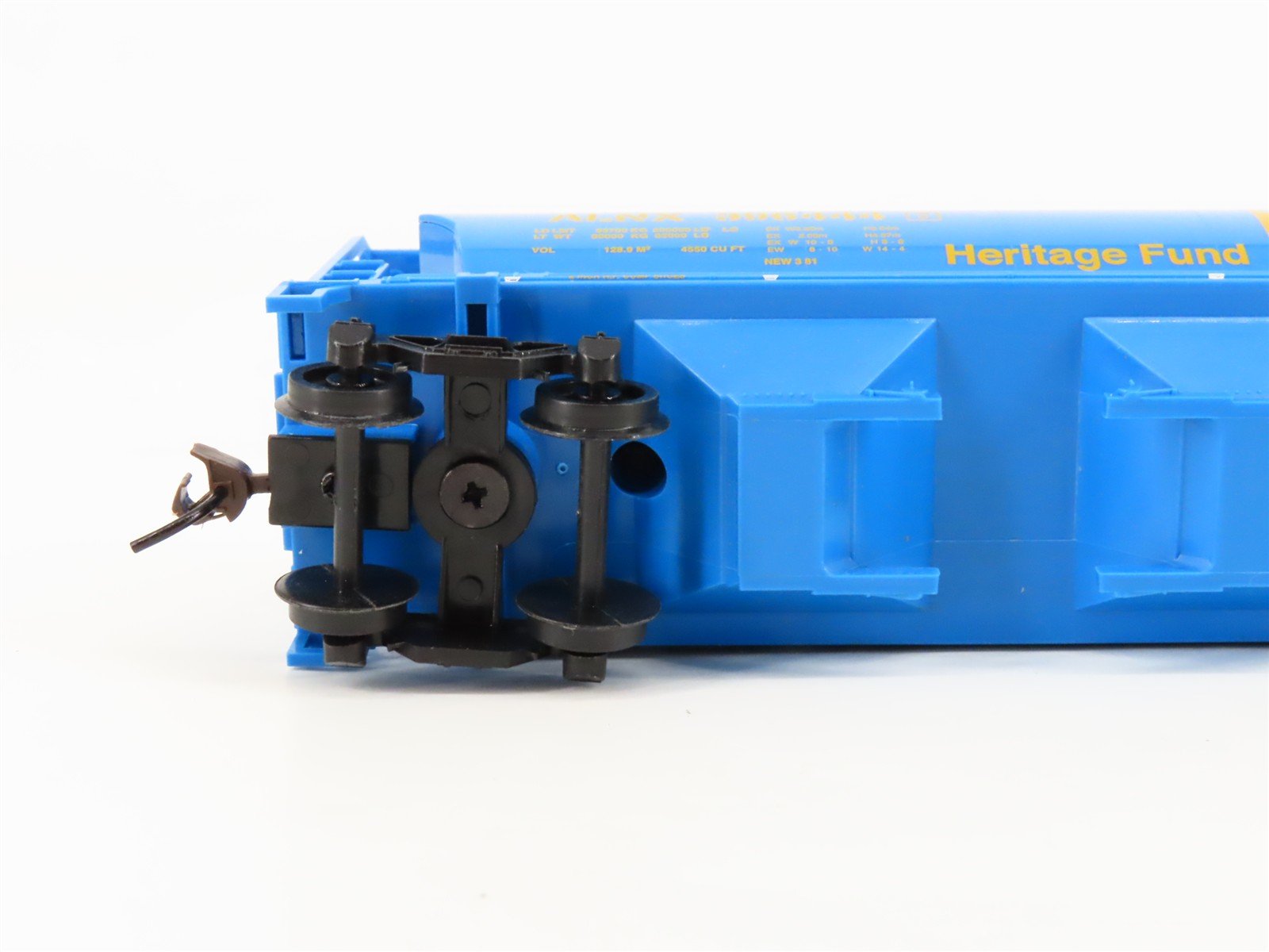 HO Scale Bachmann 76901 ALNX Canadian Alberta Edmonton 4-Bay Hopper #396444