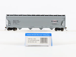 HO Scale Bachmann Silver Series 17523 NYC New York Central 4-Bay Hopper #892133