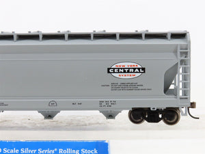 HO Scale Bachmann Silver Series 17523 NYC New York Central 4-Bay Hopper #892133