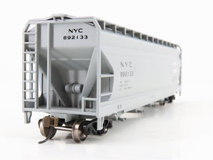 HO Scale Bachmann Silver Series 17523 NYC New York Central 4-Bay Hopper #892133