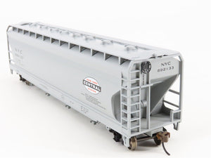 HO Scale Bachmann Silver Series 17523 NYC New York Central 4-Bay Hopper #892133