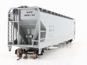 HO Scale Bachmann Silver Series 17523 NYC New York Central 4-Bay Hopper #892133