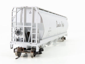 HO Scale Bachmann Silver Series 19142 CP Canadian Pacific 4-Bay Hopper #383176