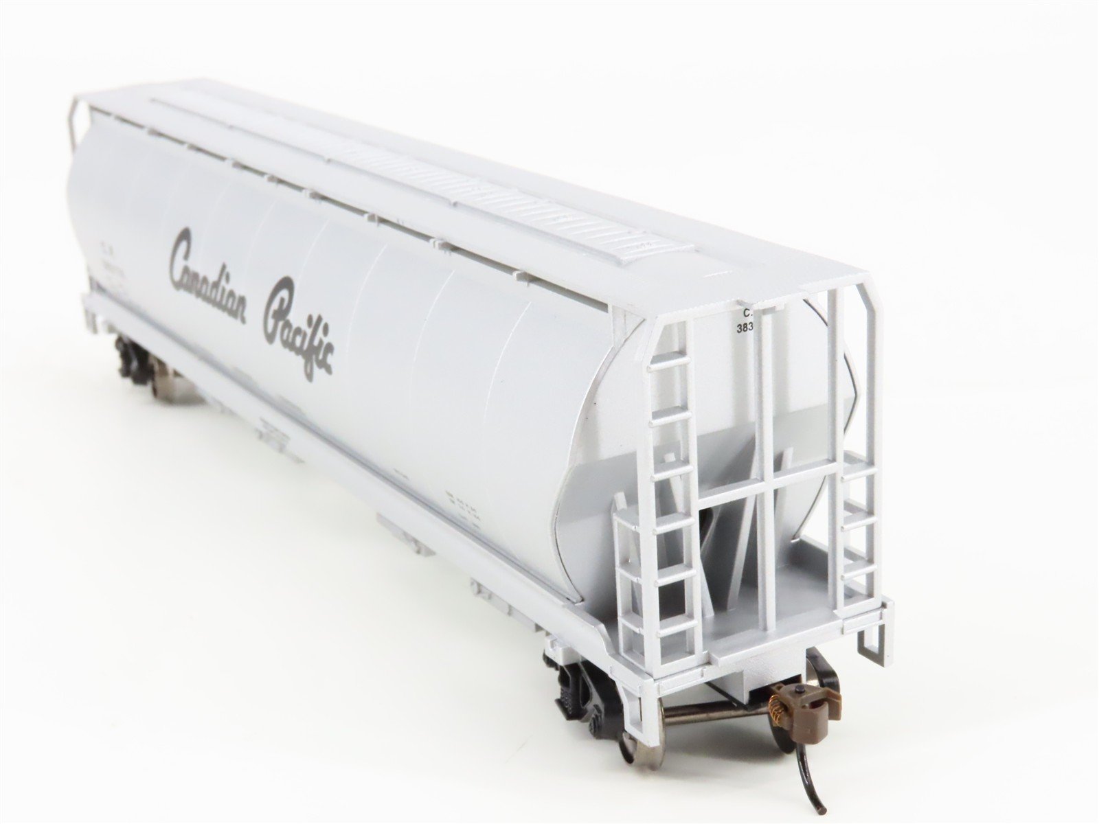HO Scale Bachmann Silver Series 19142 CP Canadian Pacific 4-Bay Hopper #383176
