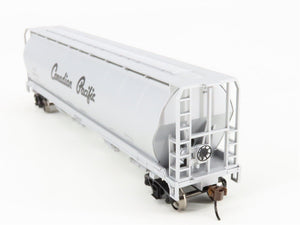 HO Scale Bachmann Silver Series 19142 CP Canadian Pacific 4-Bay Hopper #383176