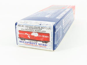 HO Scale Branchline Blueprint Series Kit 1018 WM Western Maryland Box Car #34006