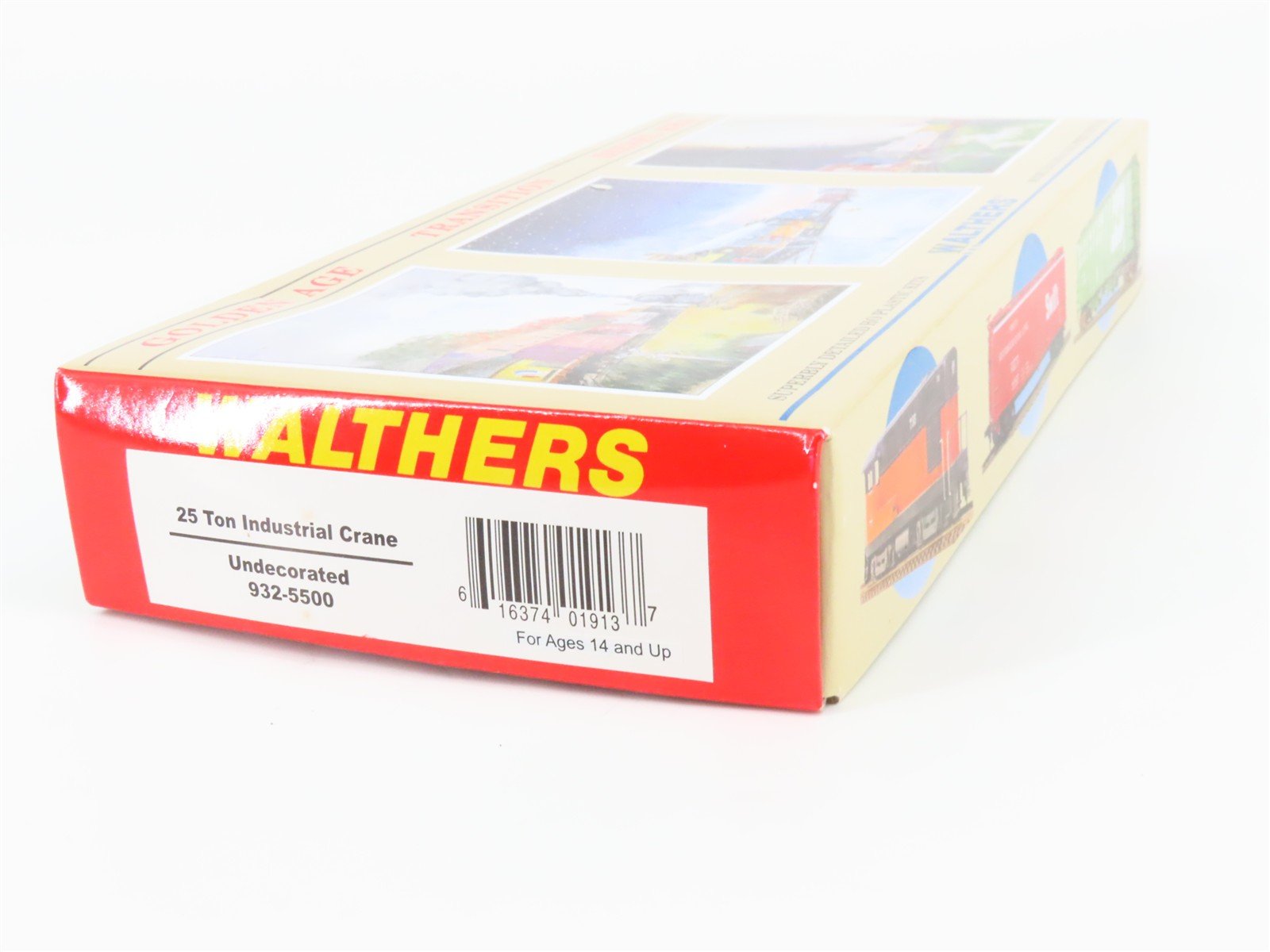 HO Scale Walthers Kit 932-5500 Undecorated 25 Ton Industrial Crane