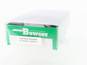 HO Scale Bowser Kit OMRR Ocala Midland Railroad 40' Open Gondola #2011