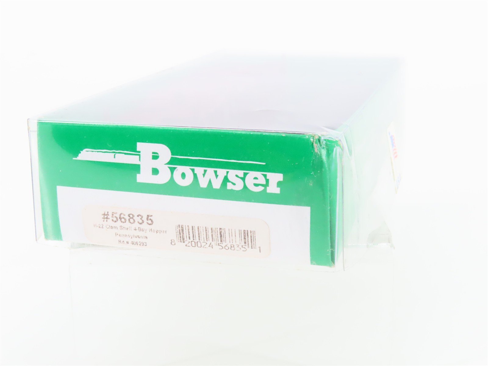 HO Scale Bowser Kit 56835 PRR Pennsylvania Railroad 4-Bay Hopper #406293
