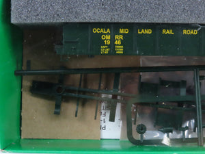 HO Scale Bowser Kit OMRR Ocala Midland Railroad 40' Open Gondola #1946 - Sealed