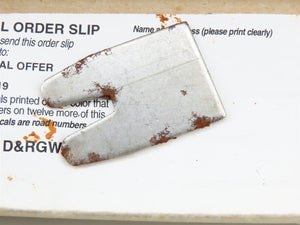 HO Scale Accurail Kit #7525 D&RGW Rio Grande Railroad 3-Bay Open Hopper #24865