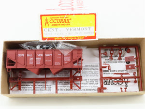 HO Scale Accurail Kit 28121 CV Central Vermont Railroad 2-Bay Open Hopper #20046