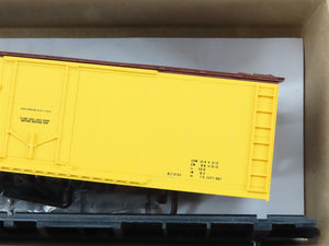 HO Scale Accurail Kit #8595 Data Yellow 40' Steel Reefer