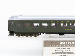 HO Scale Walthers 932-10352 ATSF Santa Fe Railroad Heavyweight Chair Passenger