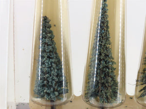 Multi-Scale Woodland Scenics TR3569 Woodland Classics Blue Needle Trees Set of 4