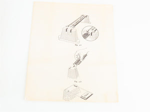 HO 1/87 Scale Atlas No. 80 Pier Set of 47 Pieces