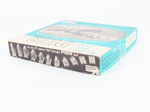 HO 1/87 Scale Atlas No. 80 Pier Set of 47 Pieces