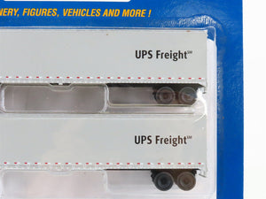 HO Scale Walthers Scene Master 949-2460 UPS Freight 53' Trailers 2-Pack Sealed