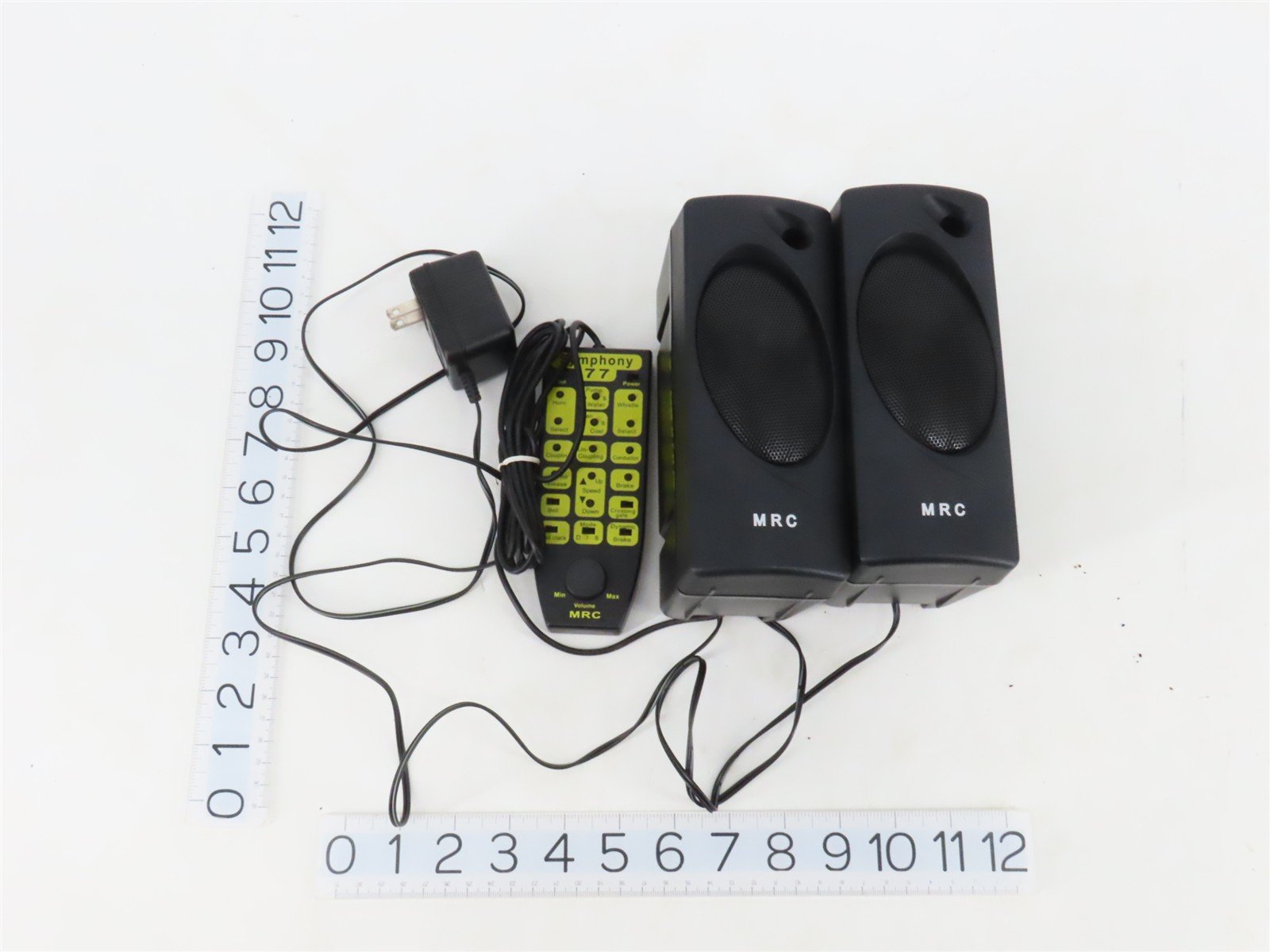MRC Symphony 77 AA555 Digital Railsound Controller and Speakers