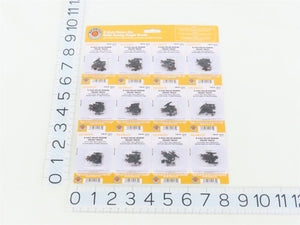 N Bachmann 42535 Roller Bearing Freight Trucks w/ Knuckle Couplers - 12 Pairs