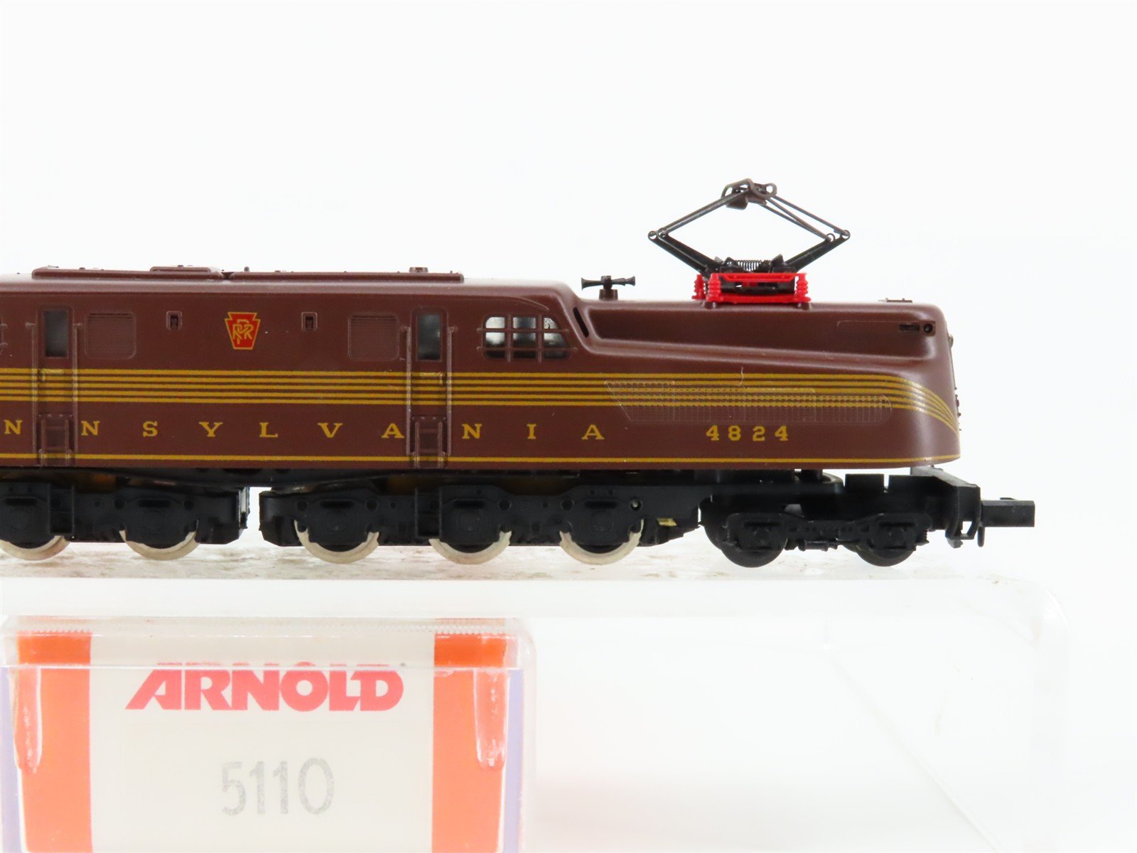 N Scale Roco 5110 PRR Pennsylvania GG1 Electric Locomotive #4824