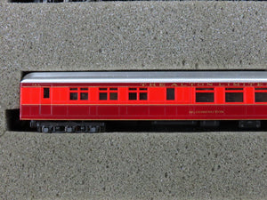 N Scale Con-Cor New Alton Limited Steam Passenger 6-Car Set