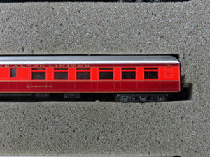 N Scale Con-Cor New Alton Limited Steam Passenger 6-Car Set