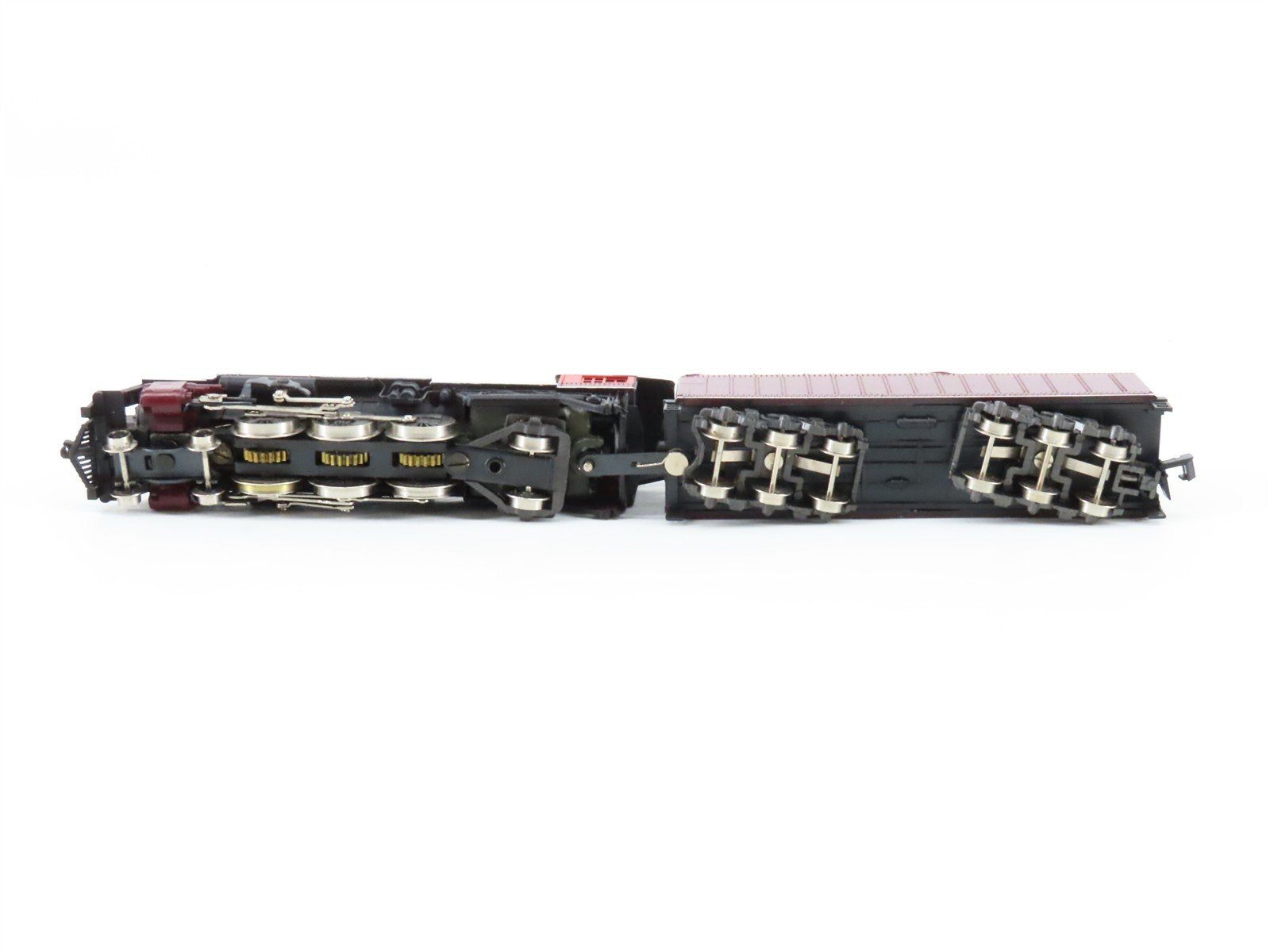 N Scale Con-Cor New Alton Limited Steam Passenger 6-Car Set