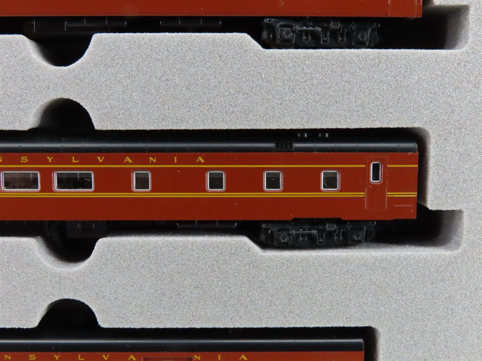 N Scale Kato 106-018 PRR Pennsylvania Smoothside Passenger 6-Car Set