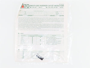 N Scale Kato 106-023 NYC New York Central Smoothside Passenger 4-Car Set