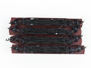 N Scale Con-Cor PRR Pennsylvania 85' Baggage, Obs, Coach Passenger 4-Car Set