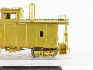 N Scale Hallmark Models BRASS Riveted Steel Caboose
