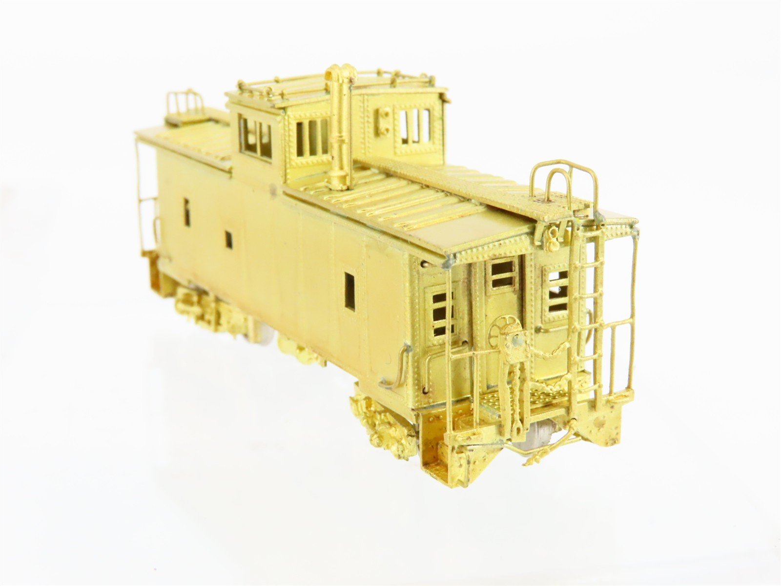 N Scale Hallmark Models BRASS Riveted Steel Caboose