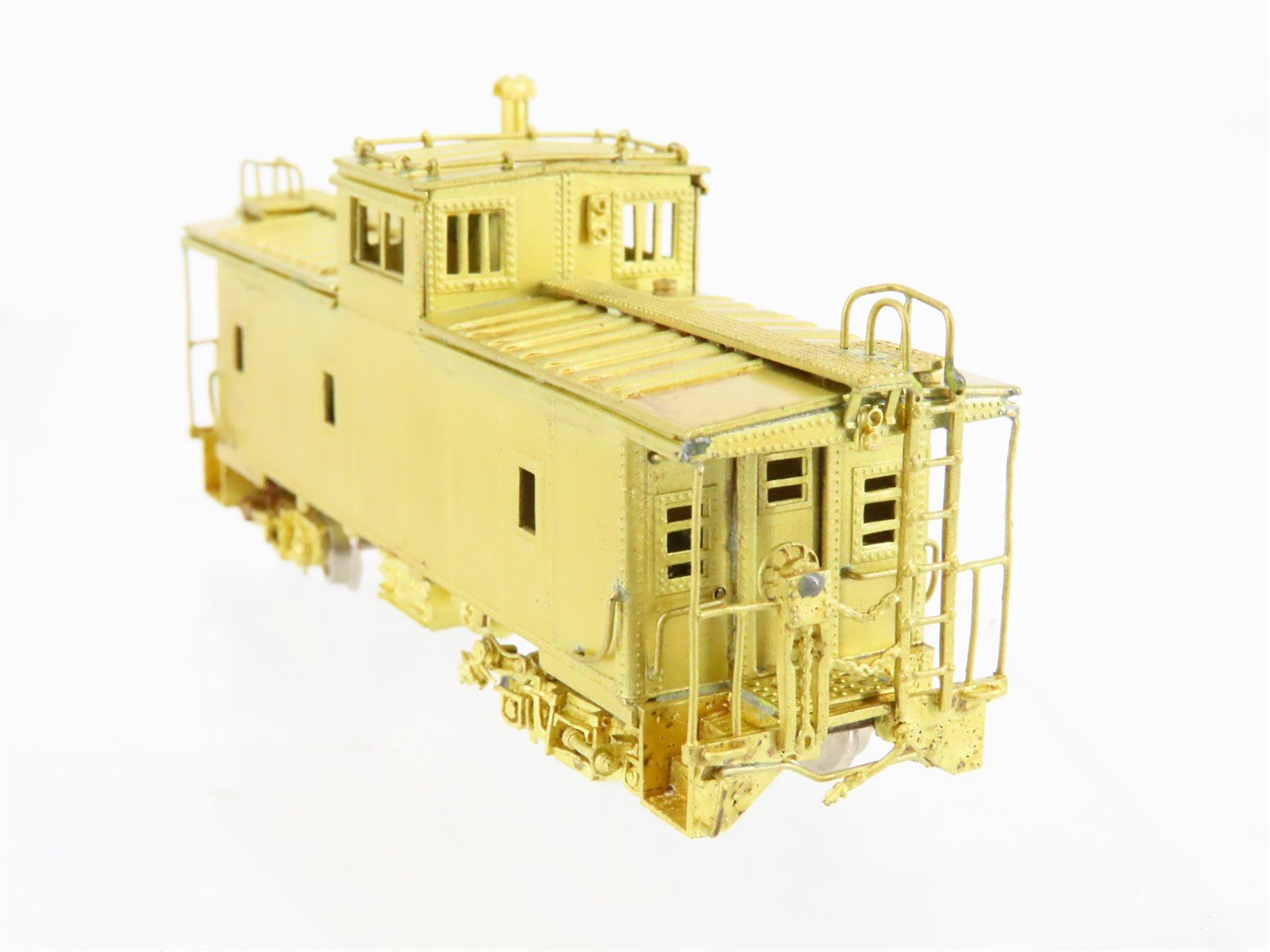 N Scale Hallmark Models BRASS Riveted Steel Caboose