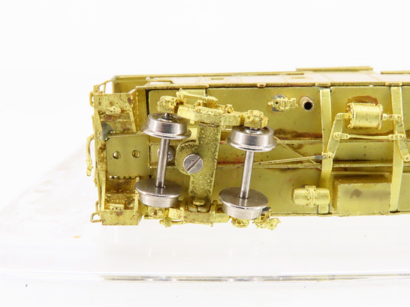 N Scale Hallmark Models BRASS Riveted Steel Caboose
