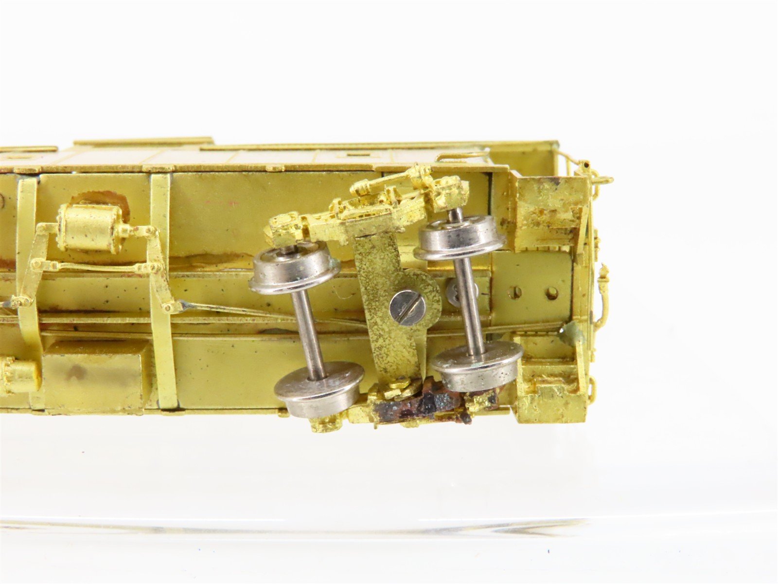 N Scale Hallmark Models BRASS Riveted Steel Caboose