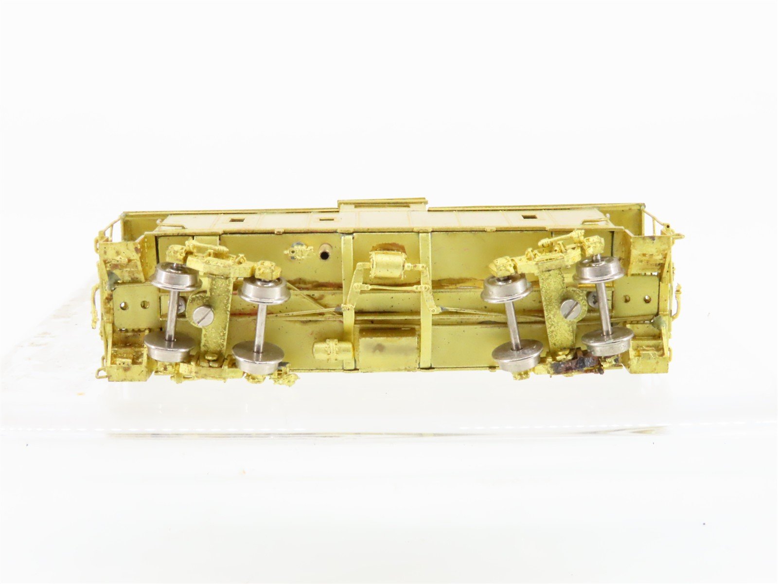 N Scale Hallmark Models BRASS Riveted Steel Caboose