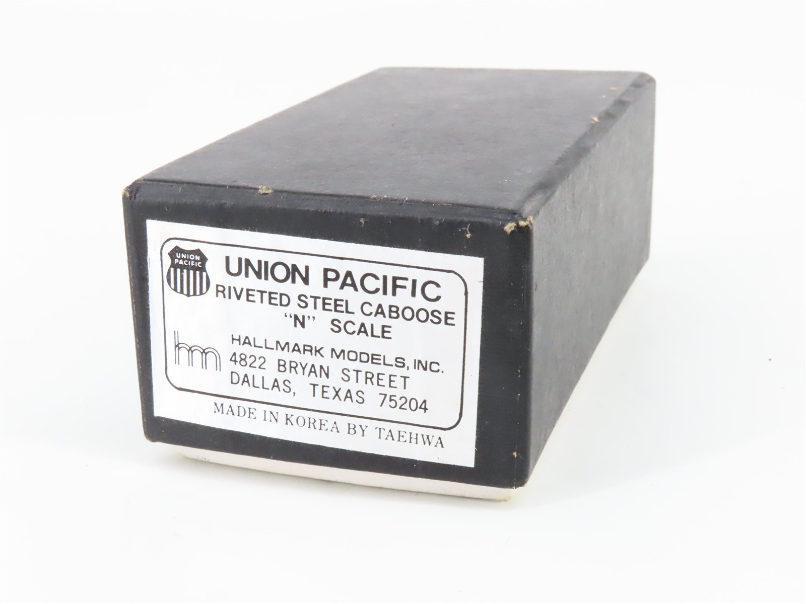 N Scale Hallmark Models BRASS Riveted Steel Caboose