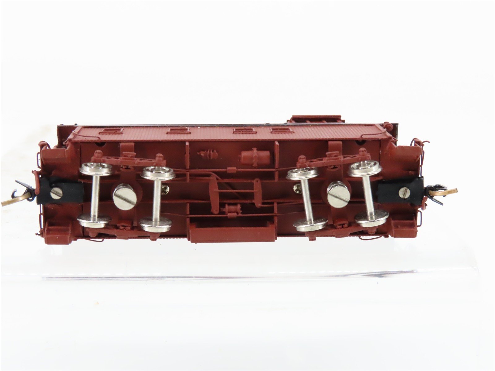 N Scale Pecos River BRASS Unlettered Wood Caboose