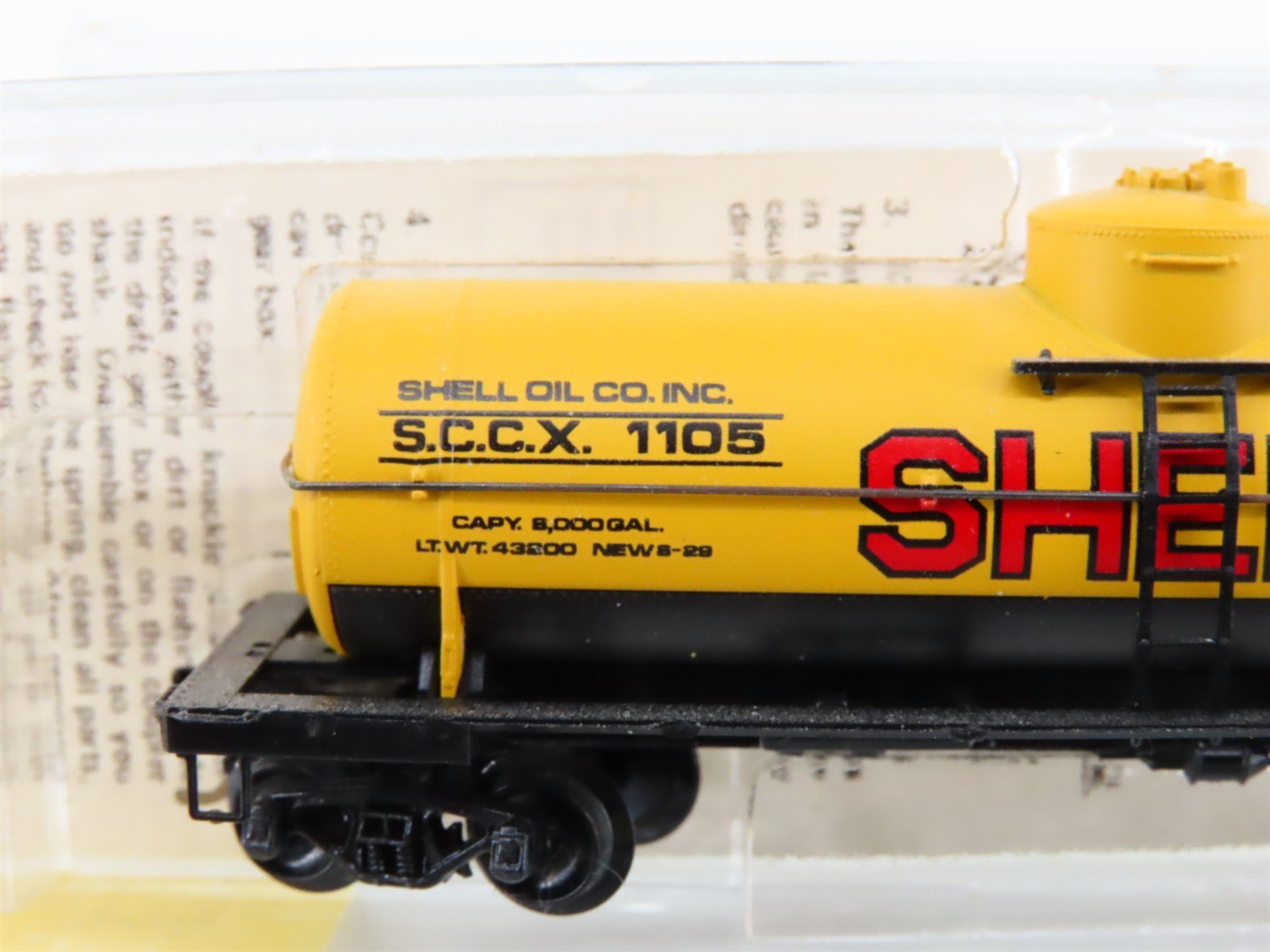 N Scale Micro-Trains/Kadee 65092 SCCX Shell Single Dome Tankcar #1105