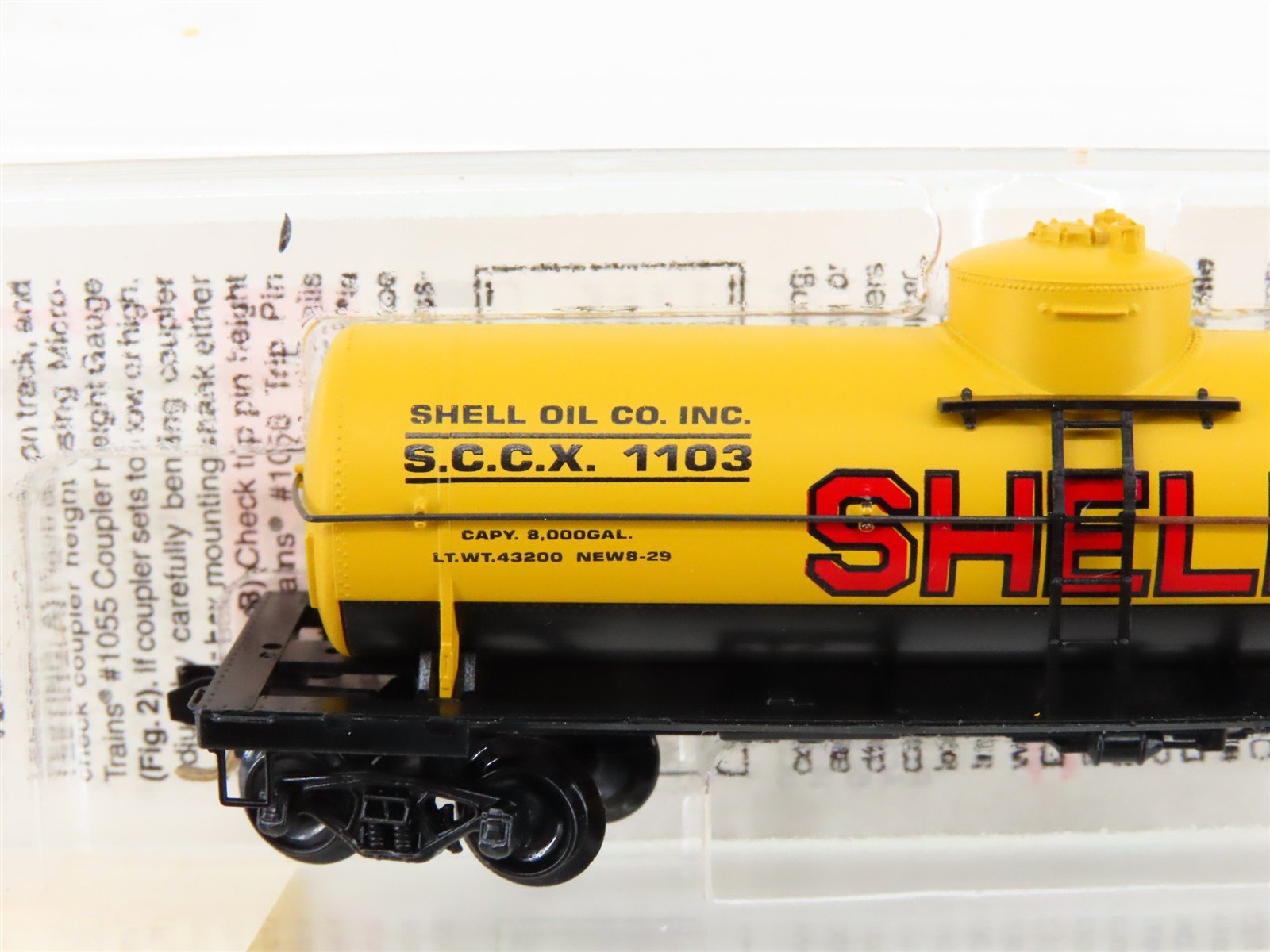 N Scale Micro-Trains MTL 65092 SCCX Shell Single Dome Tankcar #1103