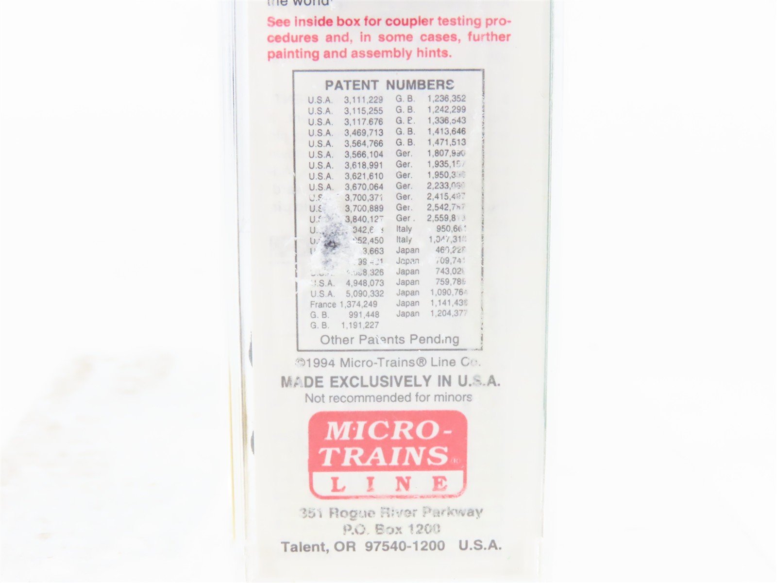 N Scale Micro-Trains MTL 33120 GN Great Northern 50' Boxcar #36263