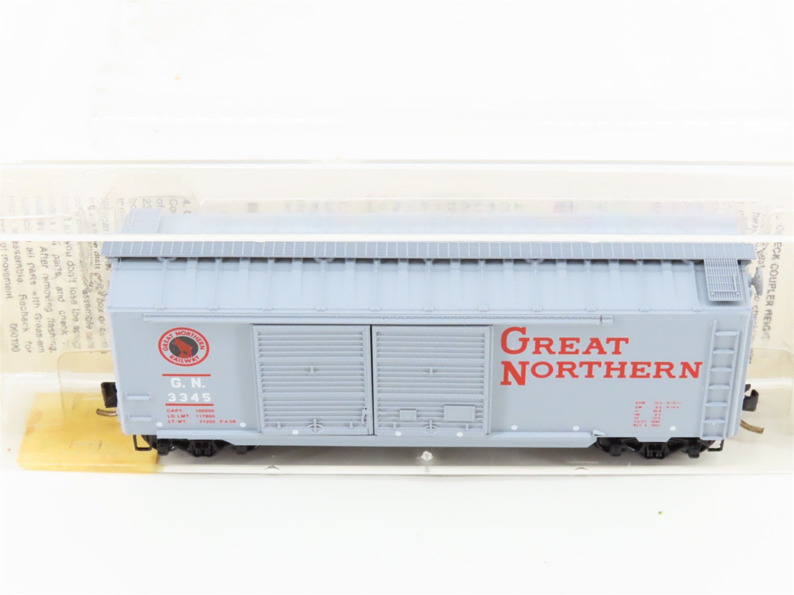 N Scale Micro-Trains MTL 23180 GN Great Northern 40' Boxcar #3345