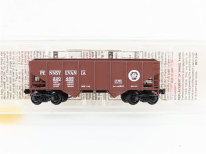 N Scale Micro-Trains MTL 56060 PRR Pennsylvania 33' Twin Bay Hopper #220455