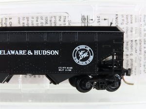 N Scale Micro-Trains MTL 55170 D&H Delaware & Hudson 33' Twin Bay Hopper #7217