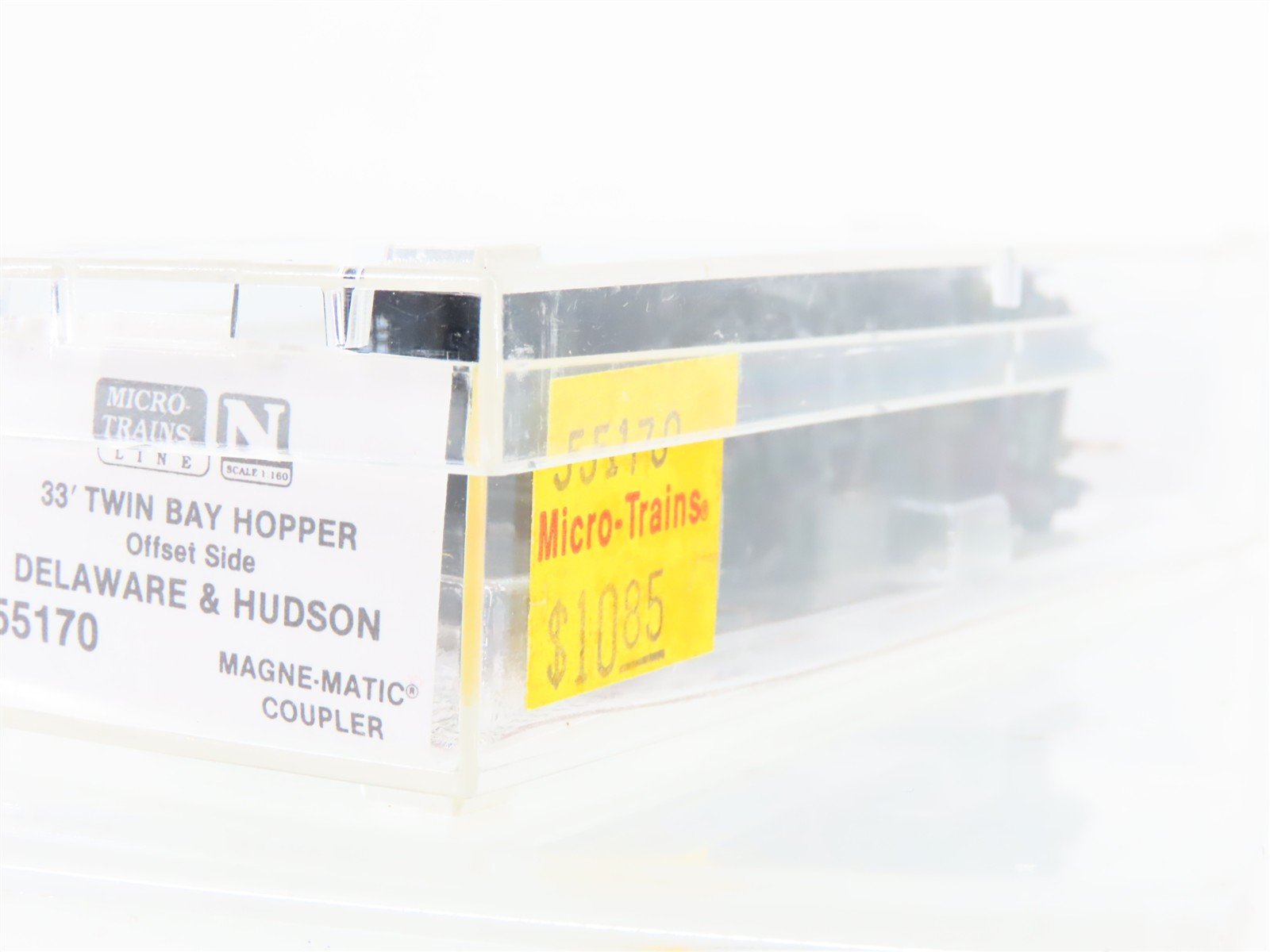 N Scale Micro-Trains MTL 55170 D&H Delaware & Hudson 33' Twin Bay Hopper #7217