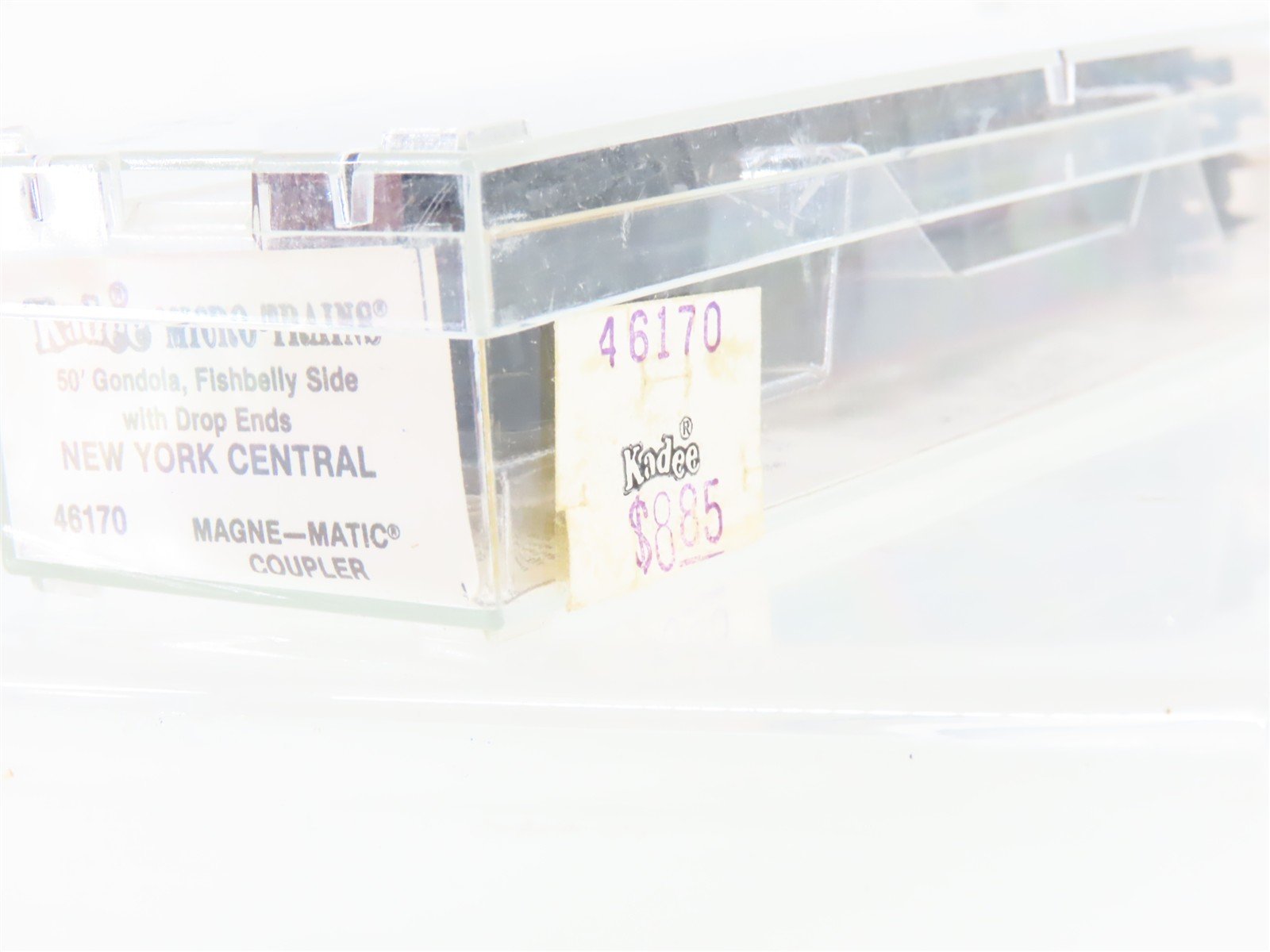 N Scale Micro-Trains/Kadee 46170 NYC New York Central 50' Gondola #715229