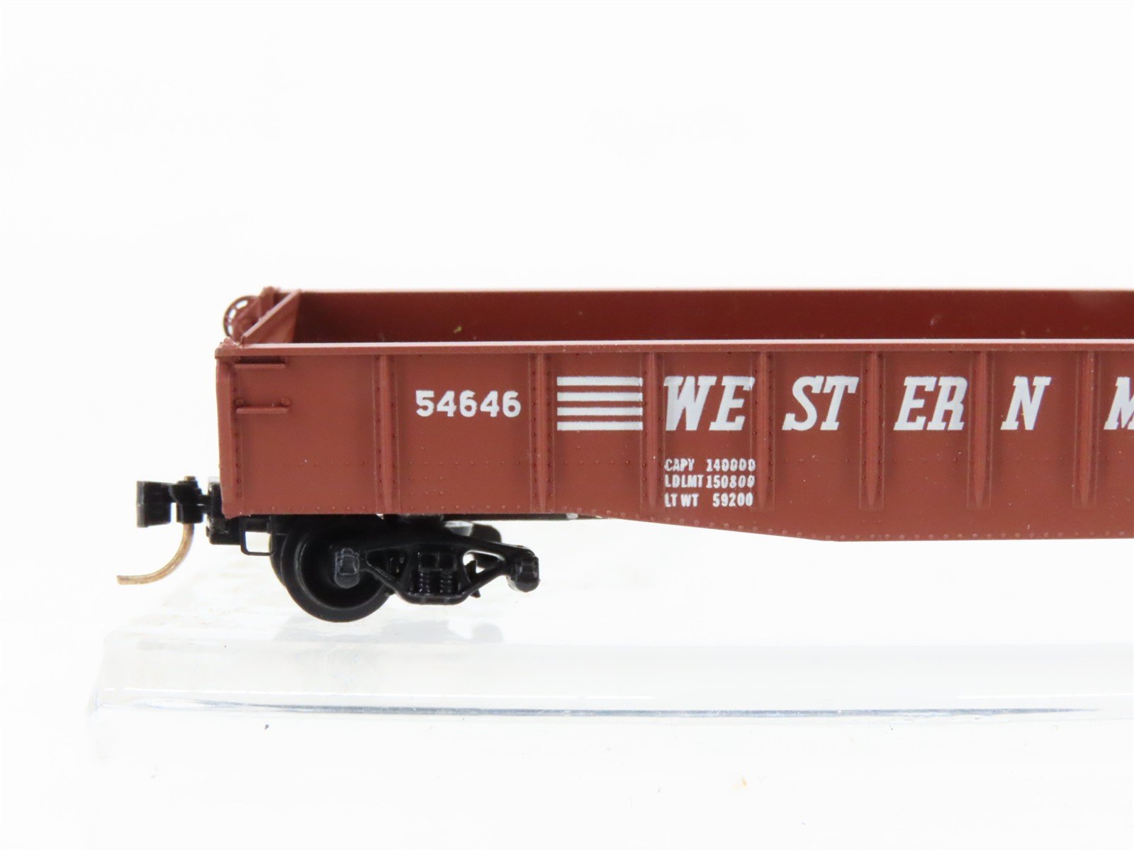N Scale Micro-Trains/Kadee 46110 WM Western Maryland 50' Gondola #54646